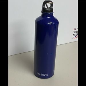 Embark Blue Aluminum Water Bottle